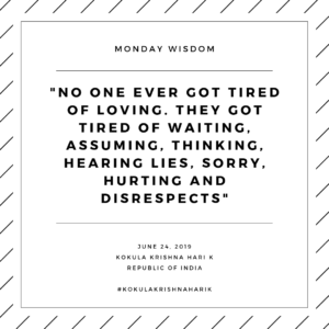 Respect Loss Kokula Krishna Hari K